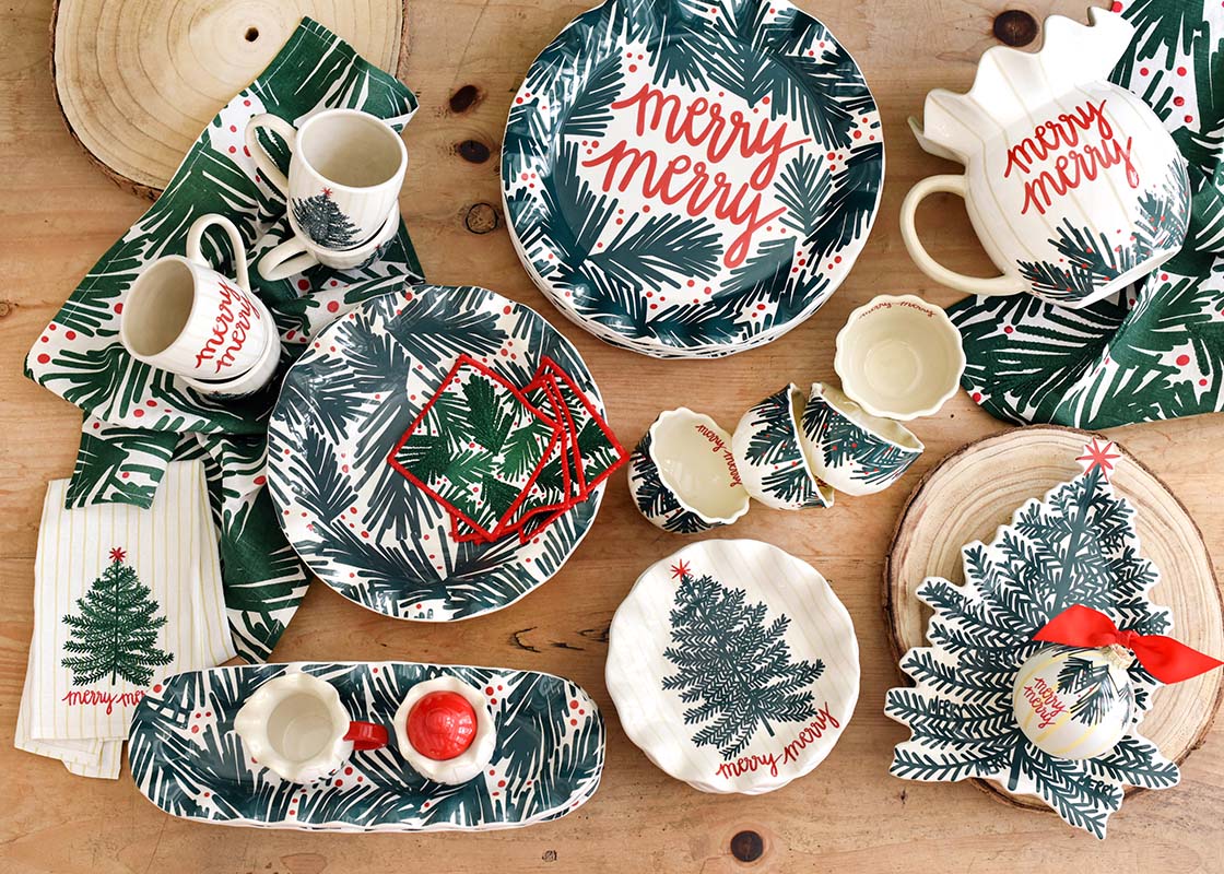 Balsam and Berry Towels, Set of 2