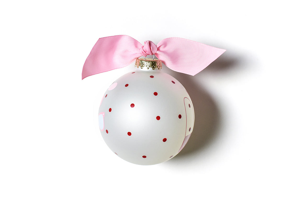 Glam Girl Glass Ornament