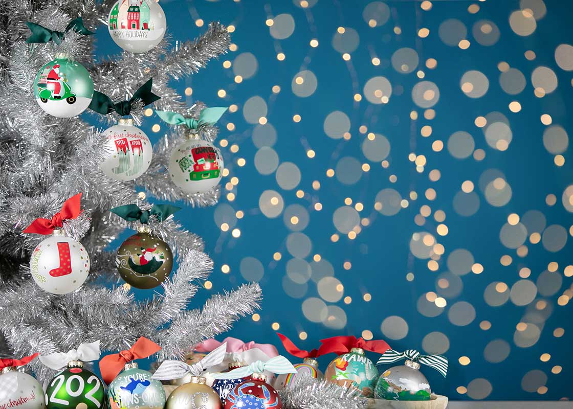 Away We Go Glass Ornament