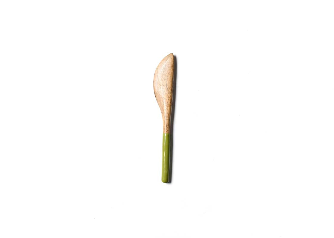 Fundamental Olive Wood Appetizer Spreader