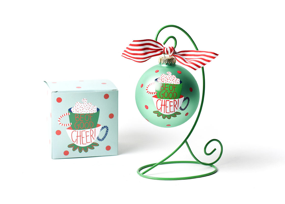 Green Ornament Stand