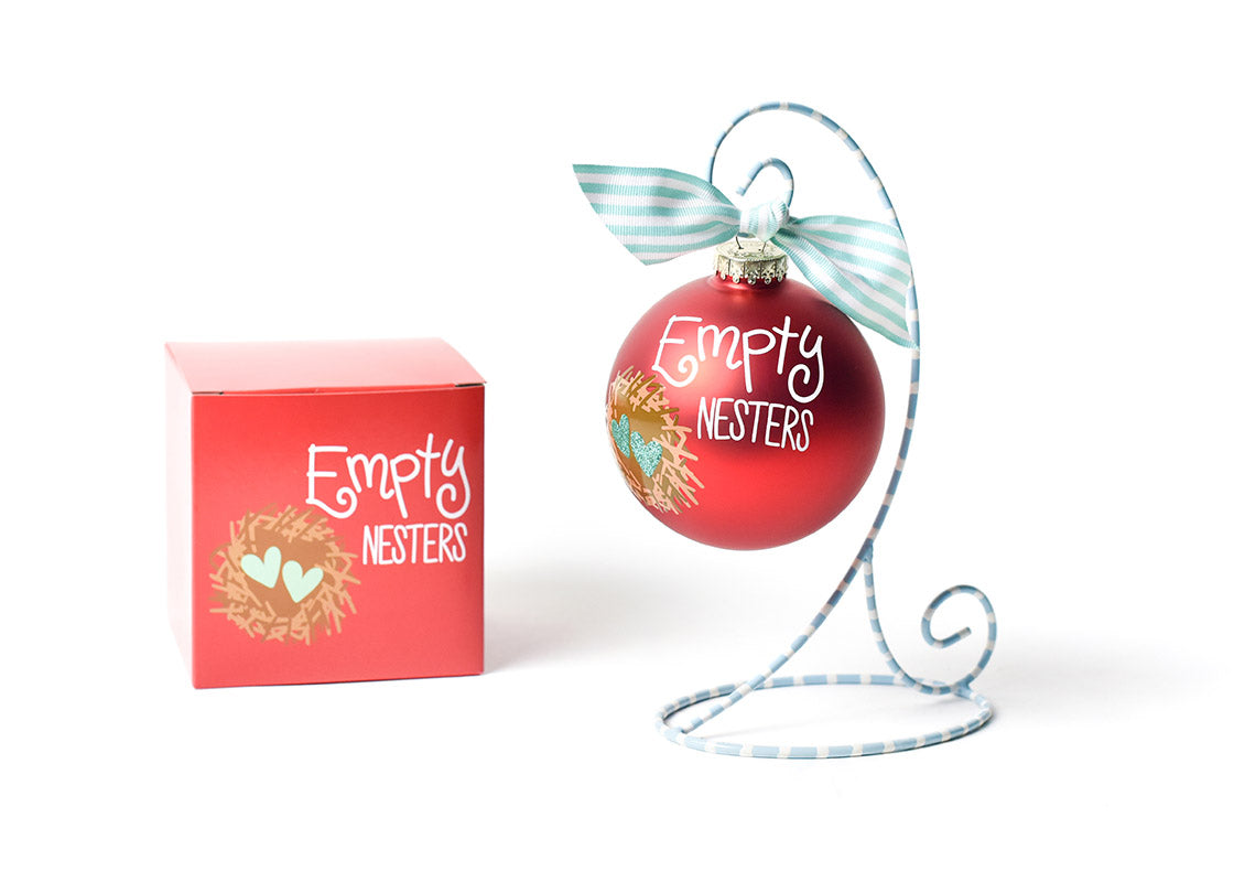 Light Blue And White Ornament Stand