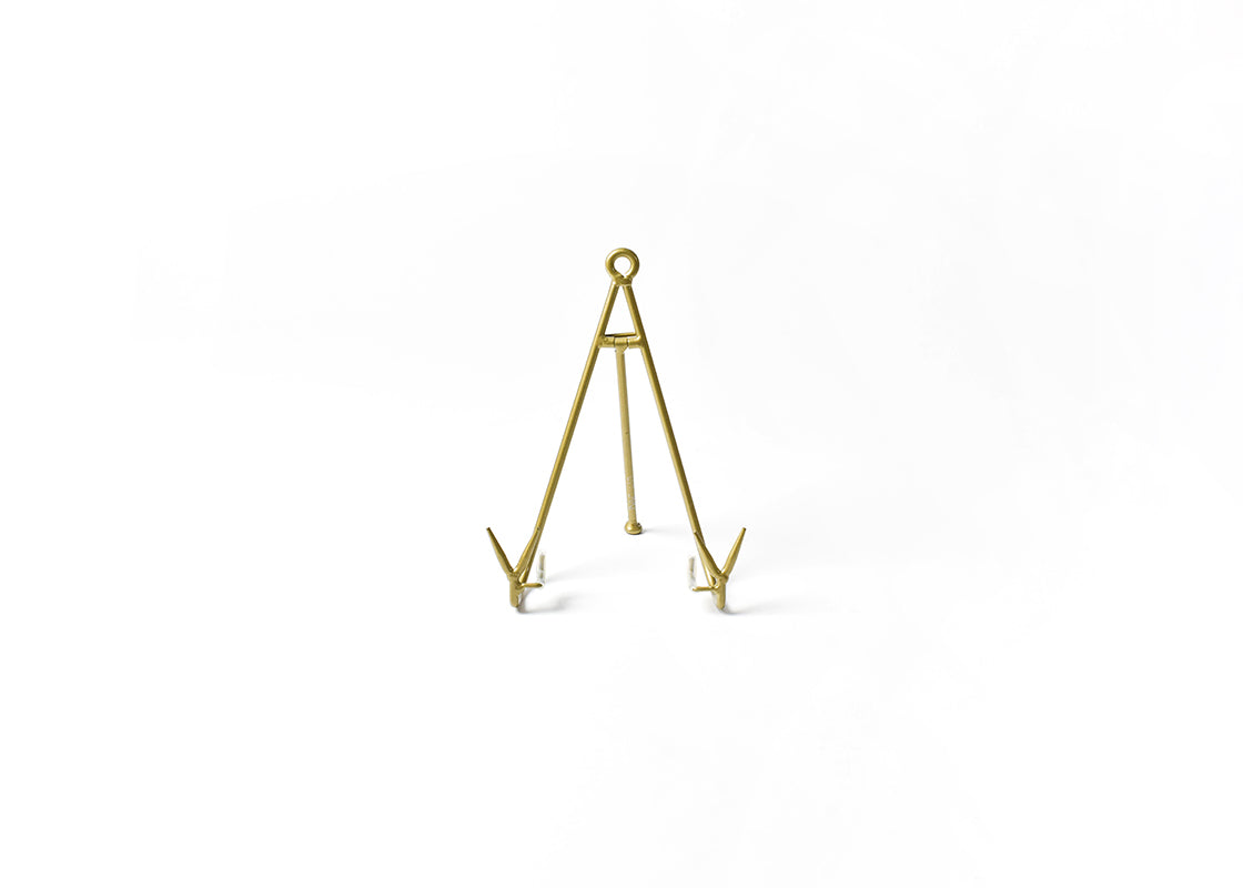 Gold Medium Flare Plate Stand