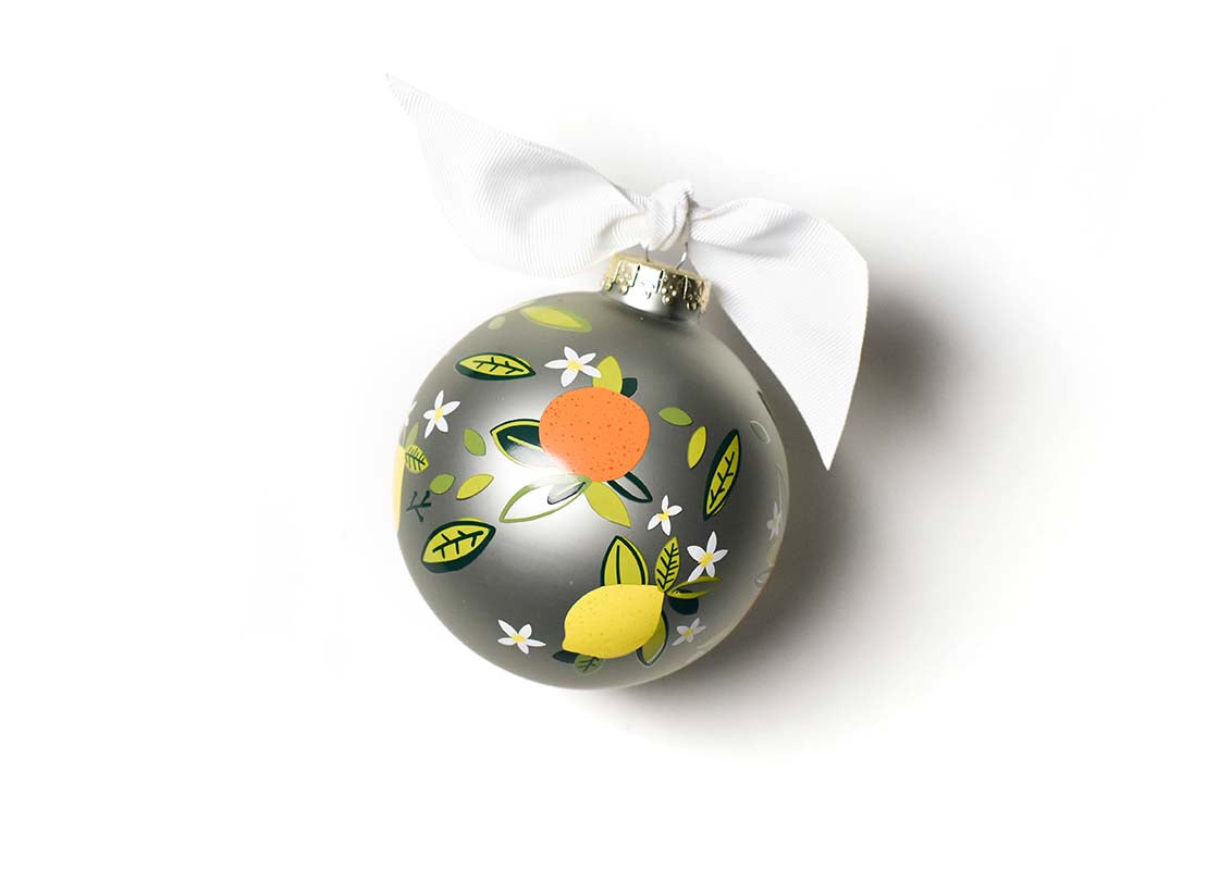Citrus Glass Ornament