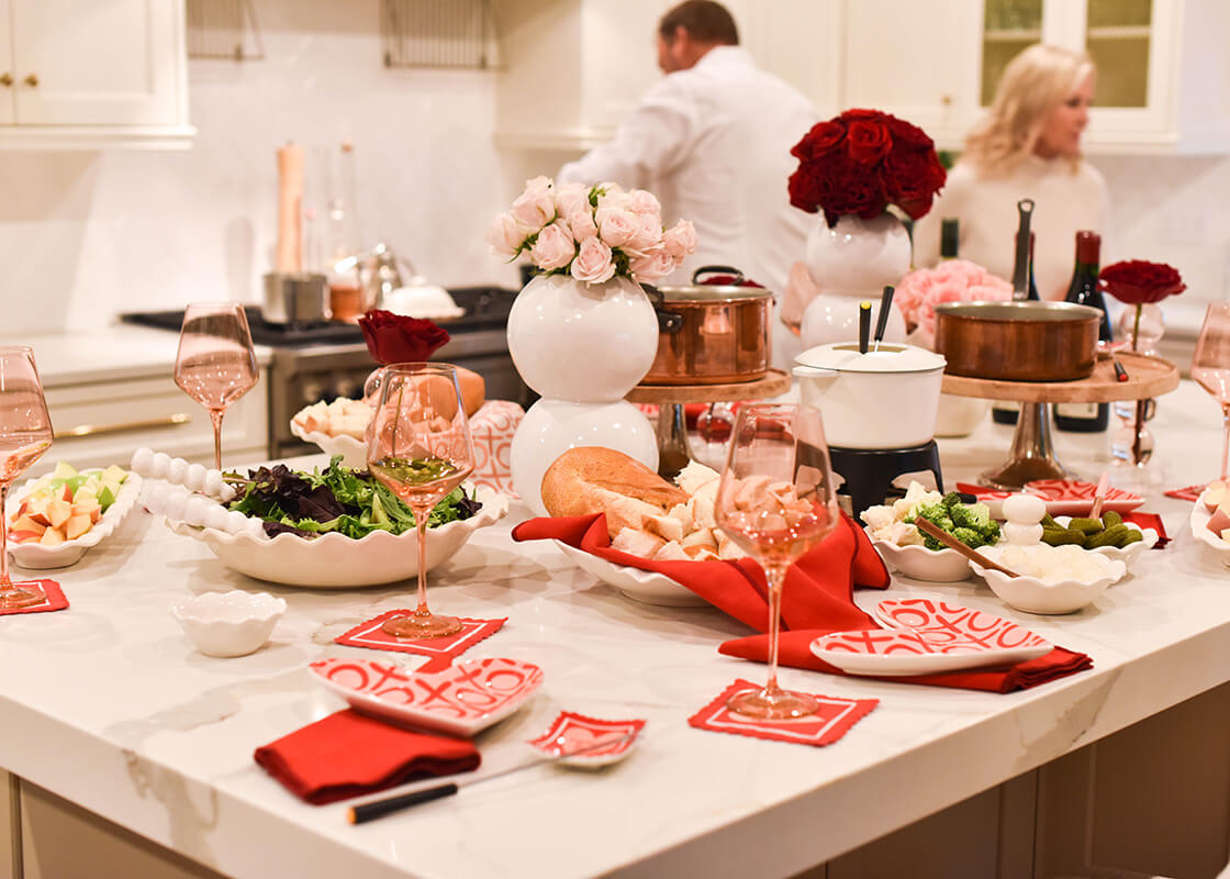 Signature White Ruffle Pasta Bowl