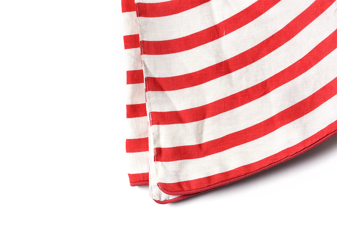 Red Stripe Tree Skirt