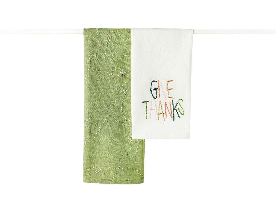 Thanksgiving Towels, Set of 2