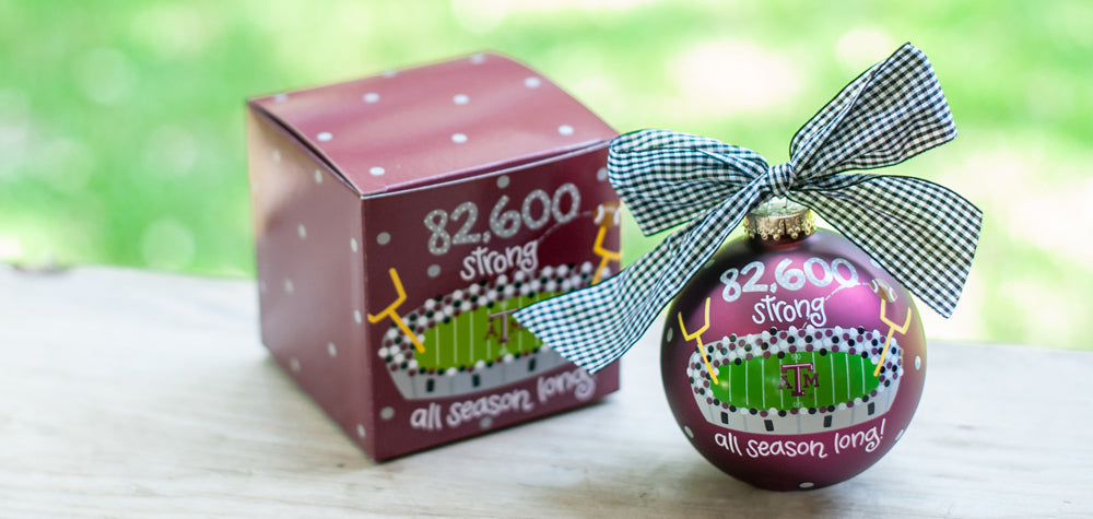 TX A&M Stadium Ornament