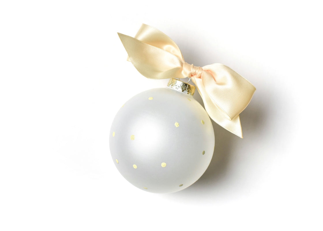 Just Engaged Champagne Pop Glass Ornament