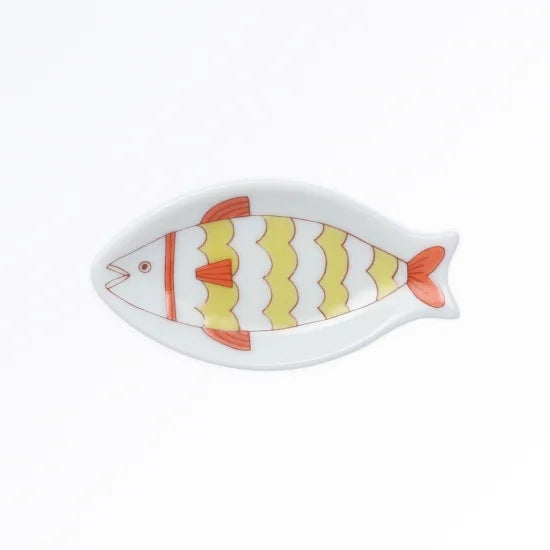 Fish pattern serving dish