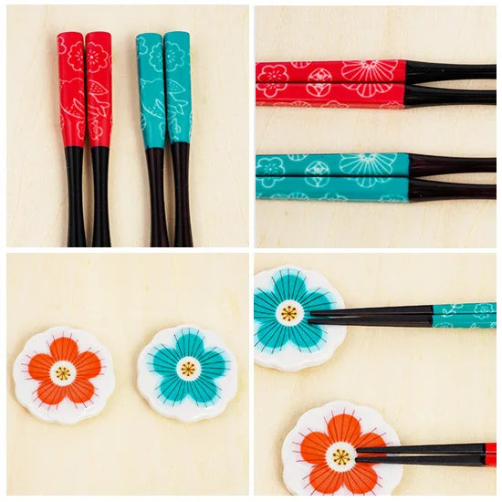 Floral Decorated Chopsticks
