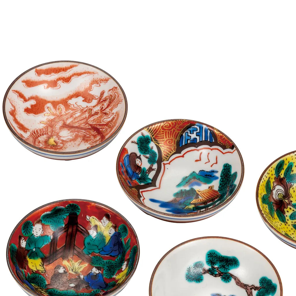 Traditional Motif Dish Set