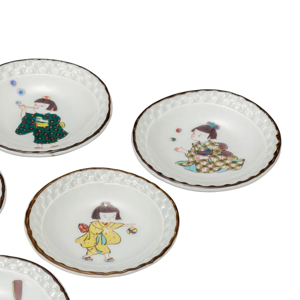 Japanese children plate set