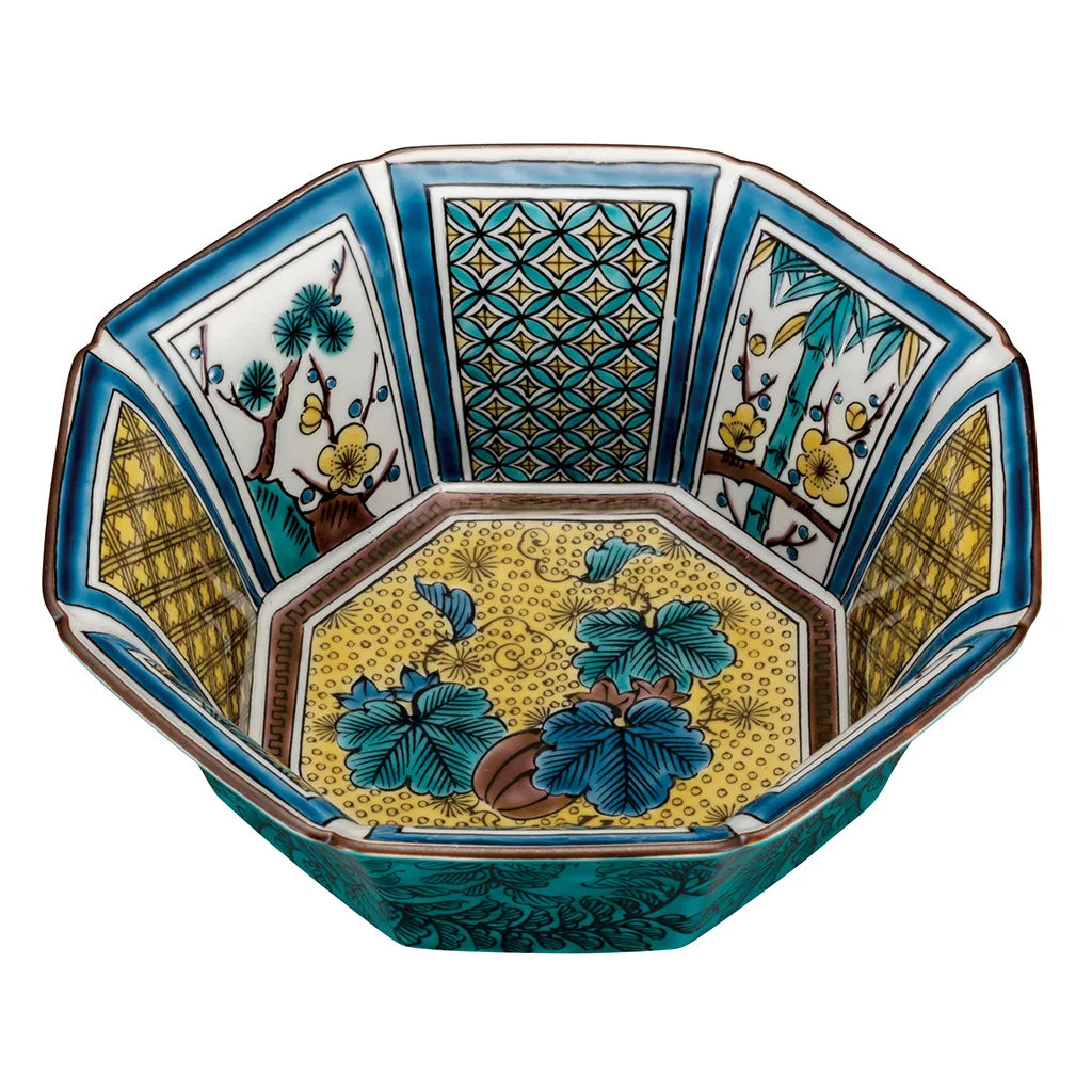Decorative Octagonal Bowl