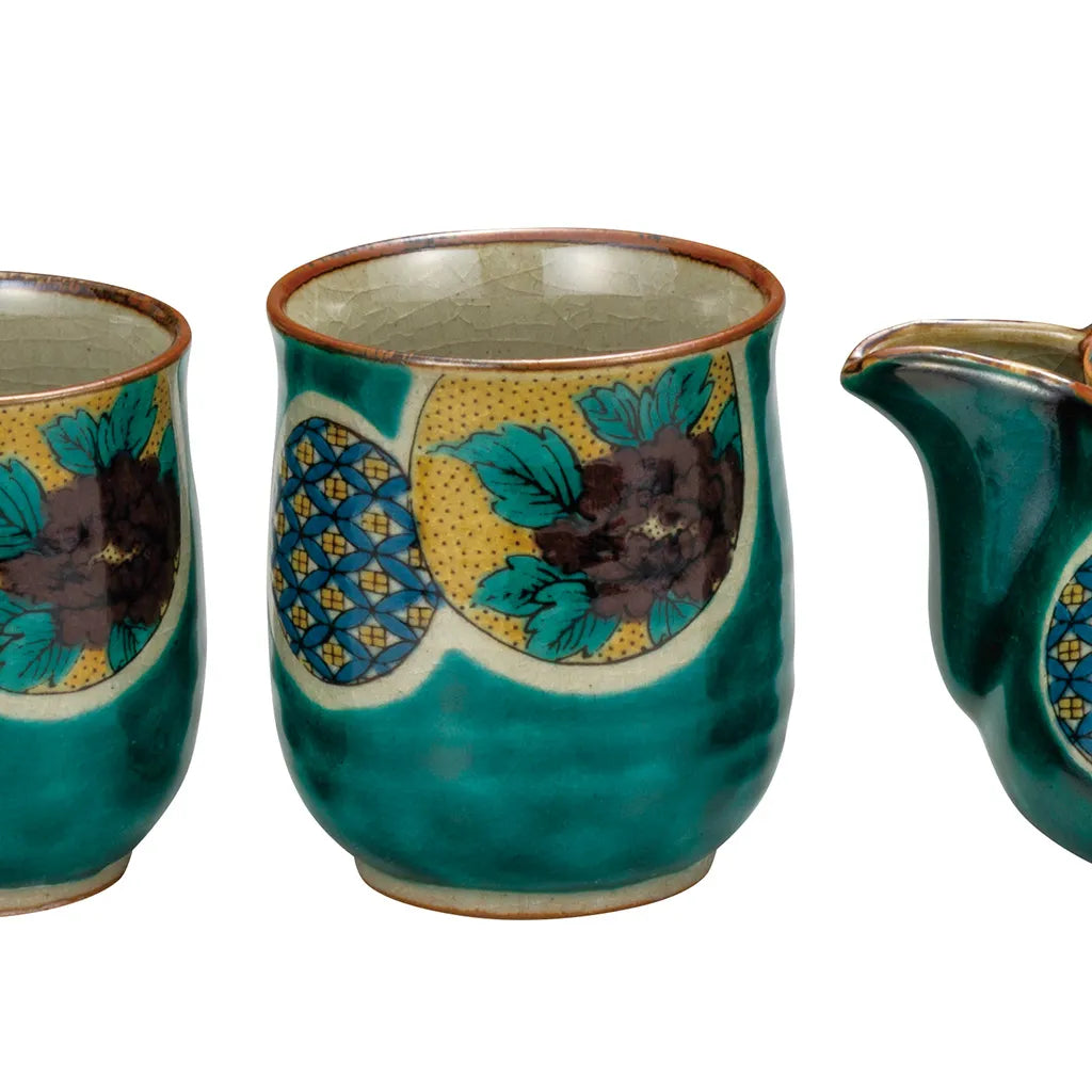 Circular Panel Tea Set