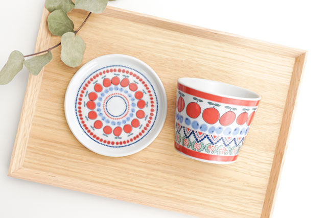 Decorative Cup and Saucer