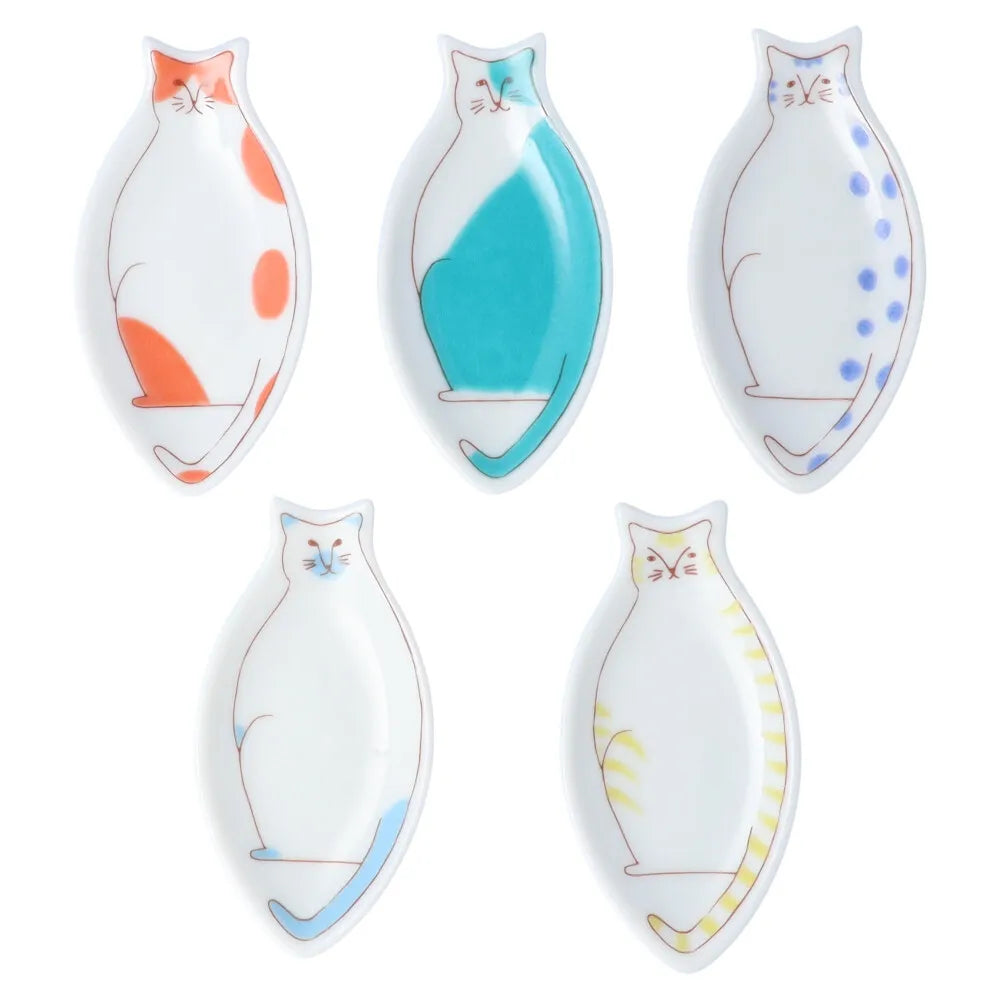 Cat ceramic dishes