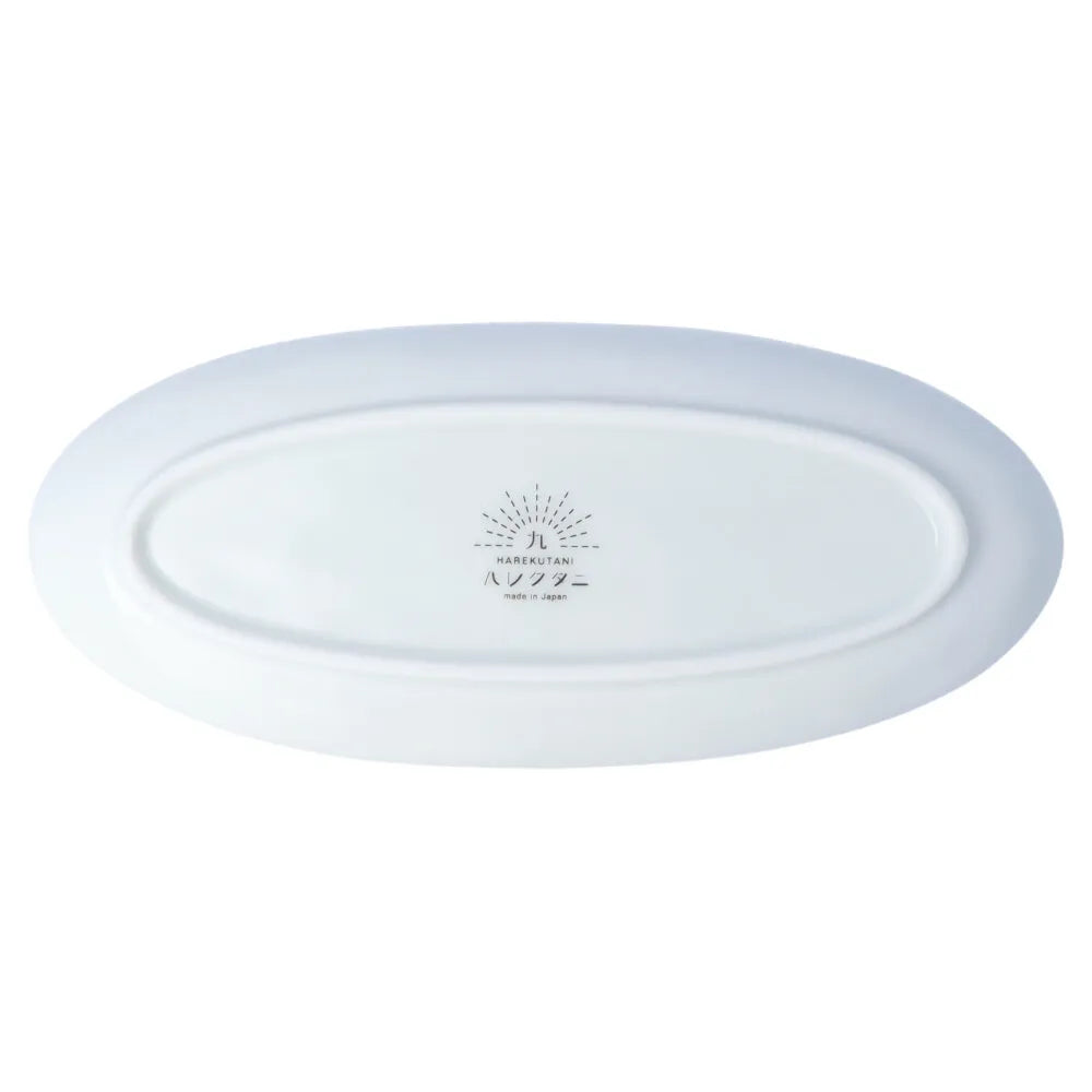 Oval Floral Serving Dish