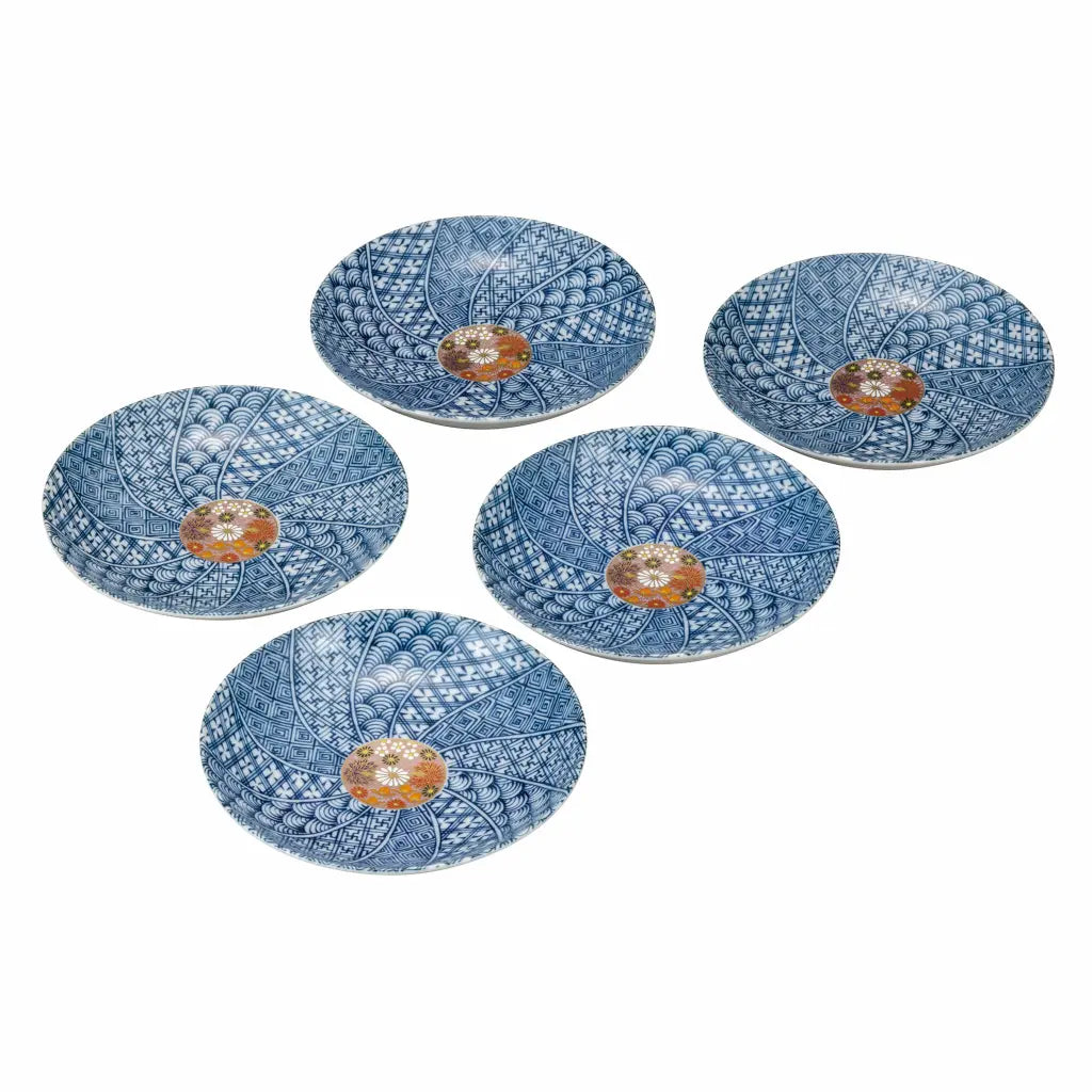 Japanese appetizer plate set