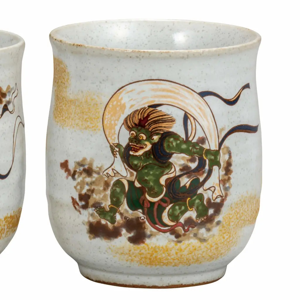 Japanese Mythology Teacup Pair