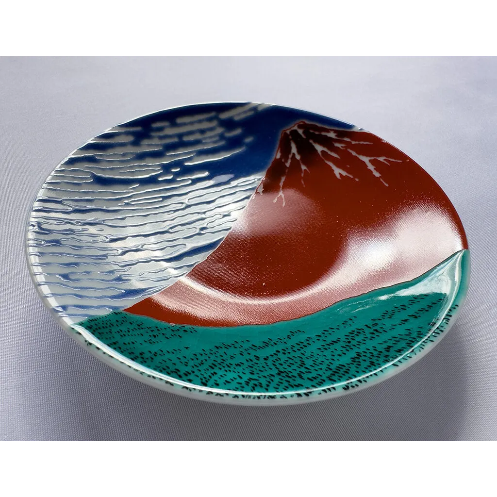 Mount Fuji Circular Dish