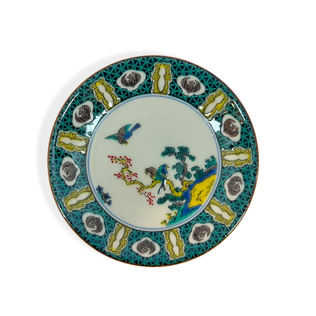 Ornate Bird Scene Plate
