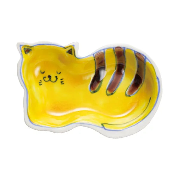 Cat-shaped trinket dish