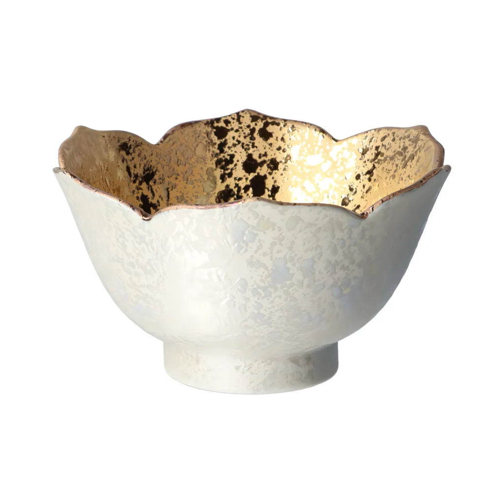 Scalloped Footed Bowl