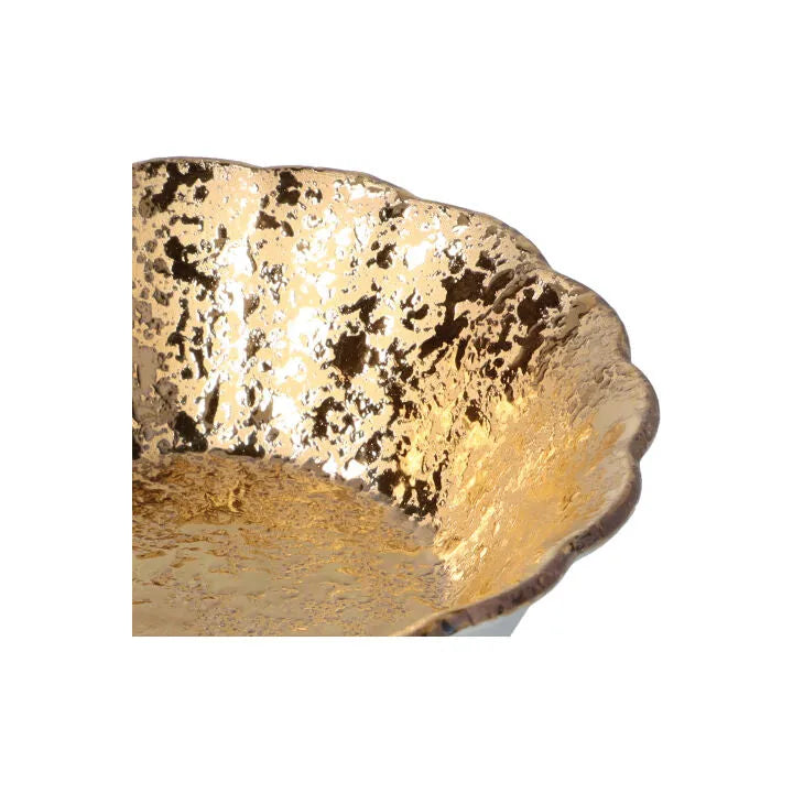 Scalloped Decorative Bowl