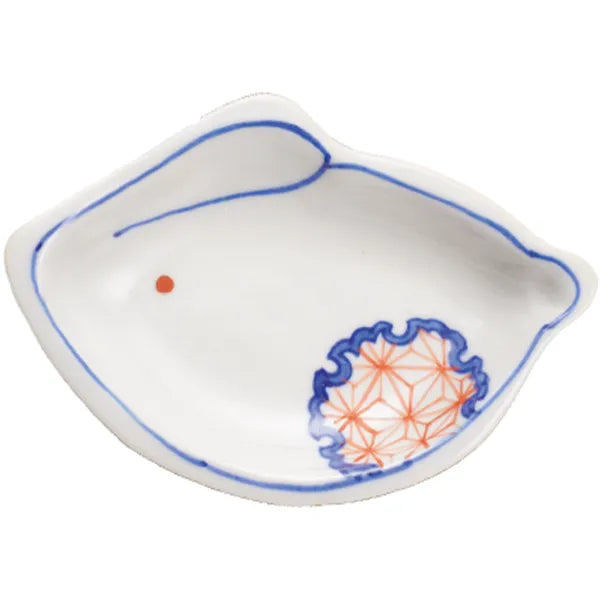 Organic-shaped serving dish