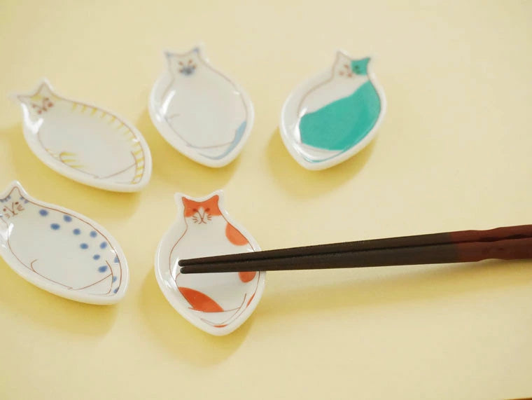 Cat ceramic dishes