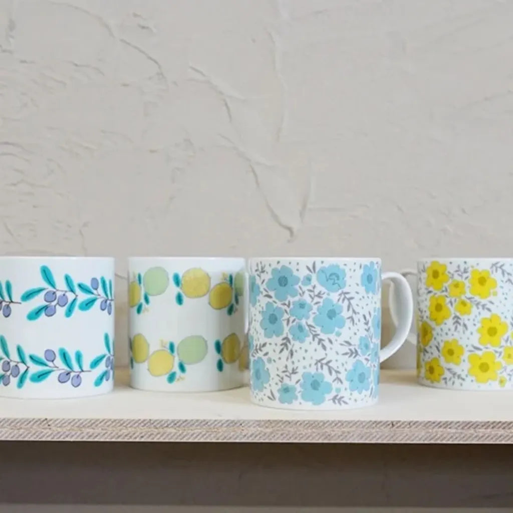 Botanical Patterned Mug
